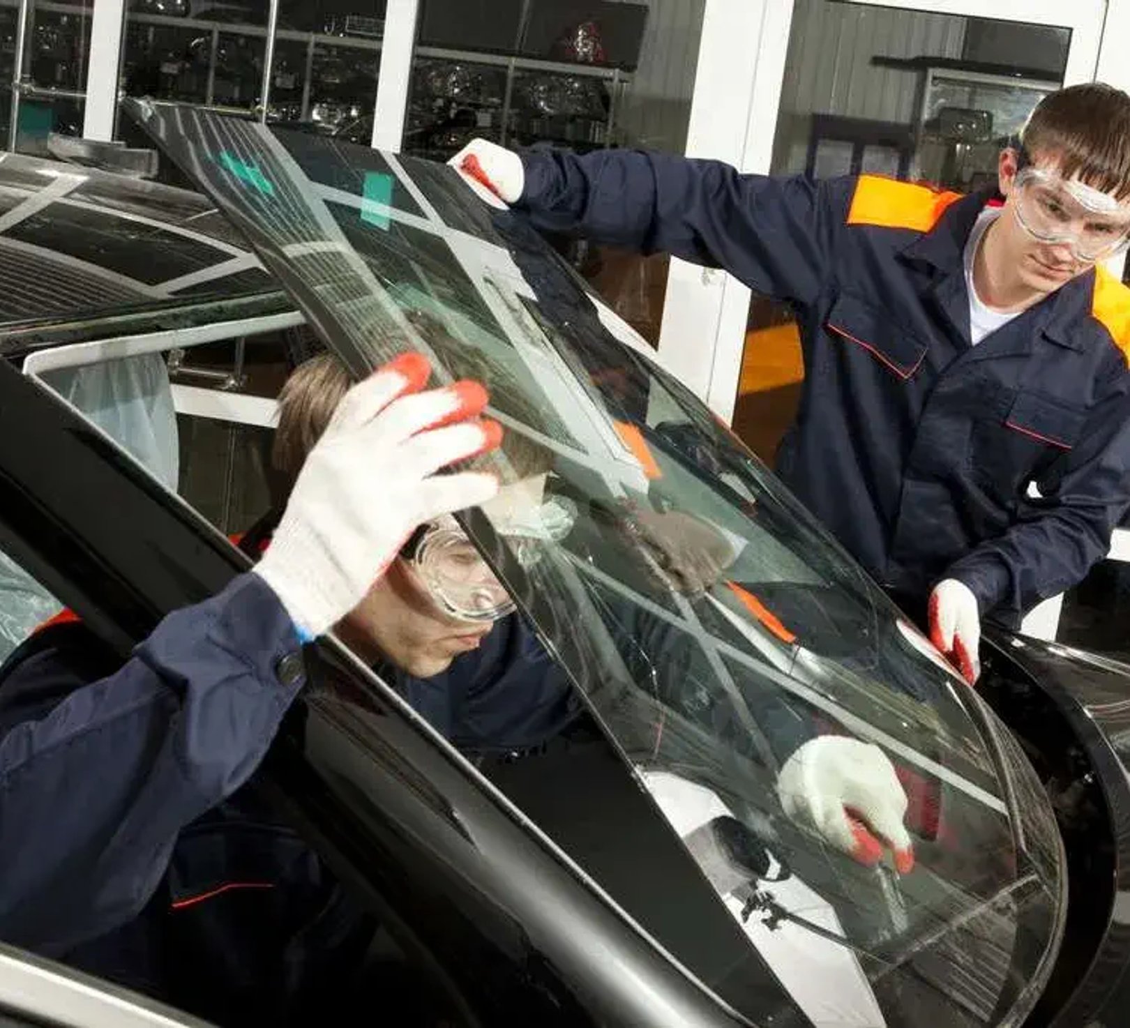 Auto windshield replacement at LaPlace Glass Works