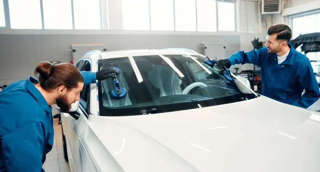 Auto windshield replacement service