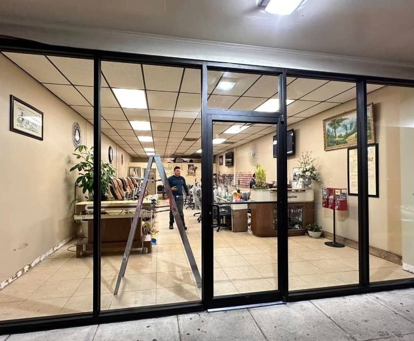 retail office and institutional glass projects