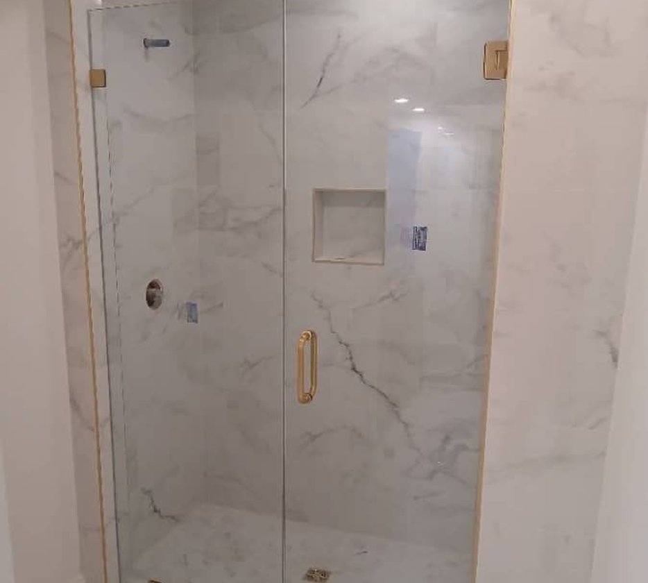 Custom residential glass by LaPlace Glass Works