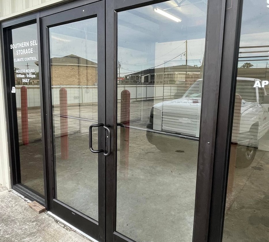 Commercial storefront glass project