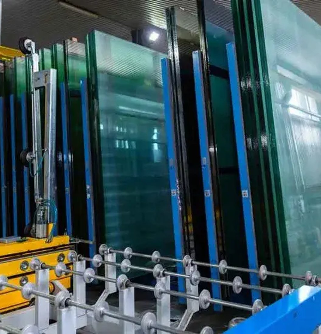 Frameless mirror by LaPlace Glass Works
