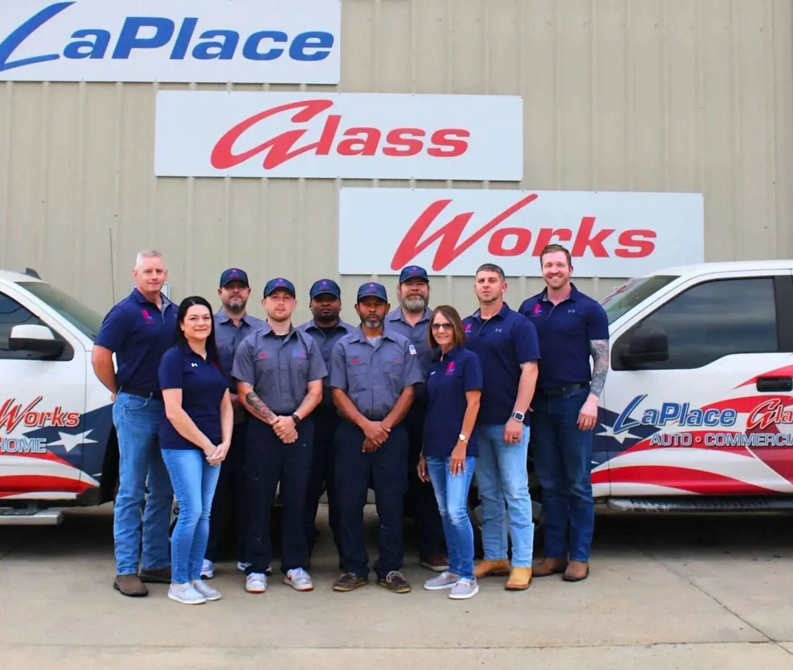 LaPlace Glass Works team in LaPlace, Louisiana